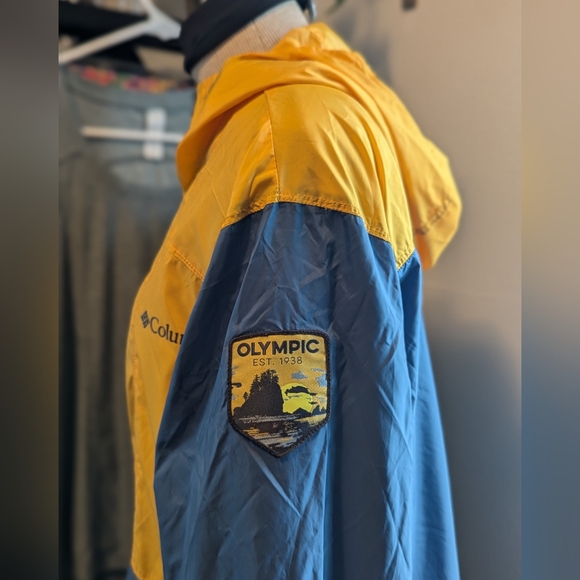 Columbia Flashback National Park Edition Windbreaker - Olympic Nat'l Jacket - Picture 14 of 14